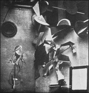 Vladimir Tatlins design for the Cafe Pittoresque Artist: Anonymous