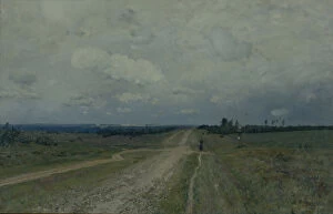 Isaak Ilyich 1860 1900 Gallery: The Vladimirka Road, 1892. Artist: Levitan, Isaak Ilyich (1860-1900)