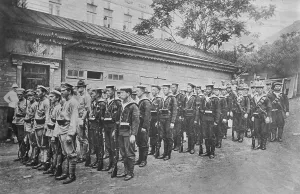 Vladivostock [i.e. Vladisvostok], Allied troops, Nov 1918. Creator: Bain News Service