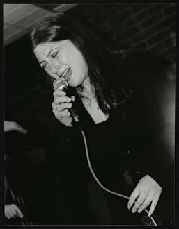 Hertfordshire Gallery: Vocalist Anita Wardell performing at The Fairway, Welwyn Garden City, Hertfordshire, 2000