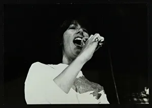 Wavendon Prints: Vocalist Norma Winstone performing at The Stables, Wavendon, Buckinghamshire. Artist
