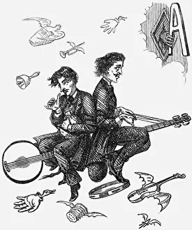 Accordion Gallery: A Voice from the Spirit-Woolsack, 1865