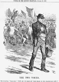Unemployment Gallery: The Two Voices, 1887. Artist: Joseph Swain
