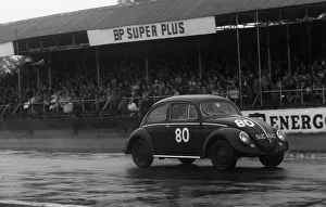 Volkswagen Beetle, M. J. Griffin, Goodwood Members Meeting 1959. Creator: Unknown