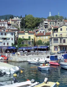 Croatia Prints: Volovsko harbour, Croatia