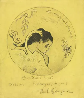 Zincograph Prints: Volpini Suite, 1889. Creator: Paul Gauguin (French, 1848-1903)