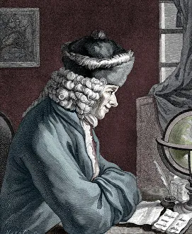 Voltaire, 18th century French author, playwright, satirist and man of letters