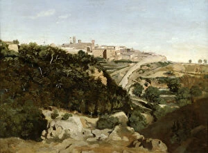Images Dated 15th August 2005: Volterra, Italy, 1834. Artist: Jean-Baptiste-Camille Corot