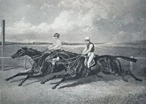 Race Track Prints: Voltigeur and the Flying Dutchman, 1847-1874, (1911)
