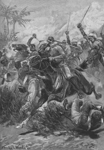 Sepoys Prints: The Volunteer Cavalry Charged Them And Cleared The Way