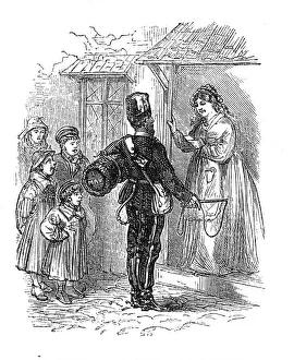Smocks Prints: The Volunteer Review: in search of a billet at Redhill