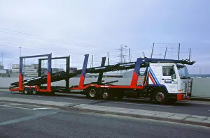 Empty Prints: Volvo car transporter 1999