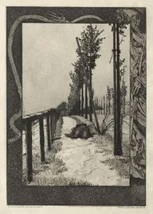 Late 19th Century Prints: Vom Tode I, (Opus II, 1889) No. 4. Creator: Max Klinger (German, 1857-1920)