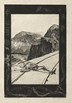 Late 19th Century Prints: Vom Tode I, (Opus II, 1889) No. 8. Creator: Max Klinger (German, 1857-1920)