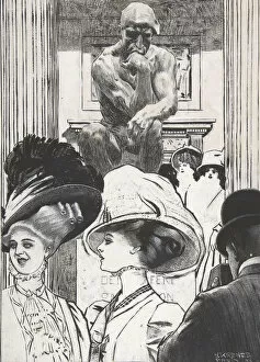 Vor dem Pantheon, 1908. Creator: Heinrich Krenes