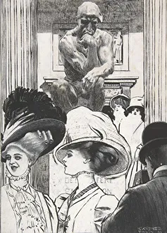 Pantheon Prints: Vor dem Pantheon, 1908. Creator: Heinrich Krenes