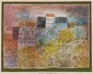 Vorfr&uuml;hling in H. (Early Spring in H. ), 1925. Creator: Klee, Paul (1879-1940)