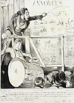 Scam Prints: Voulez-vous de l'or...des diamans.. 1838. Creator: Honore Daumier