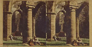 Voyage de Bretagne. Saint-Mathieu (Finistere) Ruines de l'Abbaye, No. 4. about 1860. Creator: Charles Paul Furne