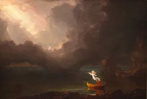 Voyage Collection: The Voyage of Life: Old Age, 1842. Creator: Thomas Cole
