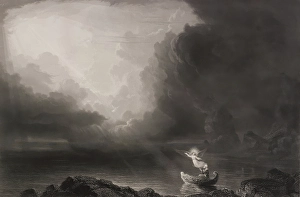 1856 Prints: The Voyage of Life: Old Age, 1856. Creator: James Smillie