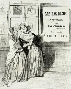 Sexism Prints: Voyez donc un peu, Isménie!... 1844. Creator: Honore Daumier