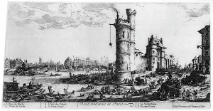 Callote Gallery: Vue Ancienne de Paris, c1615-1635 (1924). Artist: Jacques Callot