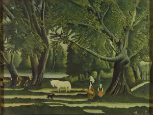 Vue de Bretagne, l'ete (View in Brittany, Summer), 1907