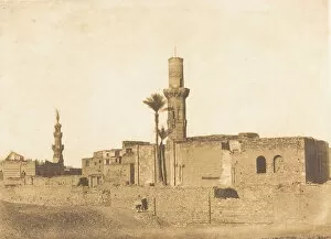 Du Camp Gallery: Vue d une Mosquee ruinee pres de Bab-Saida, au Kaire