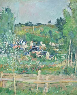 Country Side Prints: Vue d'Auvers-sur-Oise - La Barriere