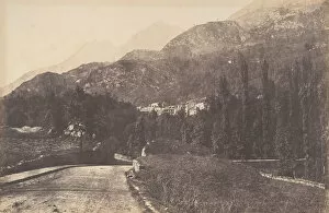 Pyrenees Gallery: Vue des Eaux de Saint-Sauveur, 1853. Creator: Joseph Vigier