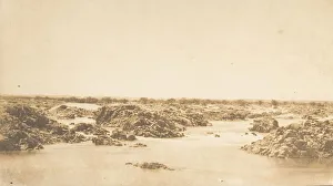 Second Cataract Prints: Vue des rapides de la Seconde Cataracte, March 1850. Creator: Maxime du Camp