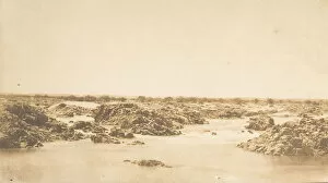 Du Camp Gallery: Vue des rapides de la Seconde Cataracte, March 1850. Creator: Maxime du Camp