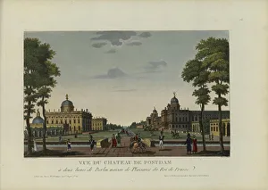 1817 1824 Prints: Vue du château de Potsdam, à deux lieues de Berlin