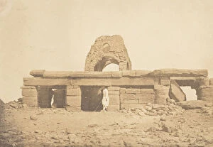 Maxime Du Gallery: Vue du Temple d Amada - Coupole ruinee d une Eglise Copte, April 2, 1850
