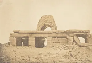 Maxime Du Gallery: Vue du Temple d Amada - Coupole ruinee d une Eglise Copte, April 2, 1850
