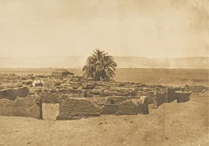 Vue du Village d Herment, 1849-50. Creator: Maxime du Camp