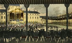 Royal Event Gallery: Vue interieure de l Assemblee du Champs-de-Mai... 1815, (1921). Creator