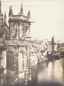 Bacot Gallery: Vue de l Odon, 1852-54. Creator: Edmond Bacot
