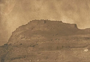 Du Camp Gallery: Vue de la Fortresse d Ibrym, March 31, 1850. Creator: Maxime du Camp