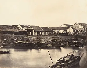 Vue de la Ville Chinoise (Cholen) Feuille No. 4, 1866. Creator: Emile Gsell