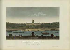 1817 1824 Prints: Vue de l'hôtel royal des Invalides