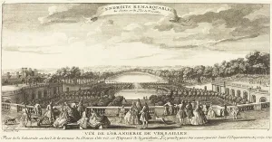 Orangery Prints: Vue de l'Orangerie de Versailles. Creator: Jacques Rigaud