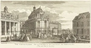 Jean Rigaud Prints: Vue Particuliere de la Chapelle du Chateau deVersailles. Creator: Jacques Rigaud