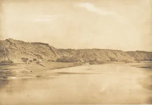 Maxime Du Gallery: Vue prise au Sud-Est de Philae - Village d El-Bab, 1849-50. Creator: Maxime du Camp