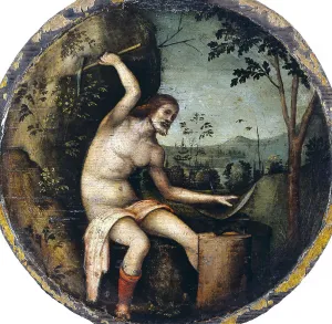 Vulcan Prints: Vulcan, ca. 1505-1510. Creator: Francia, Francesco (1450-1517)