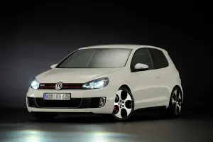 Vw Golf Gti Mk 6 2008 Prints: VW Golf GTI mk 6 2008. Artist: Simon Clay