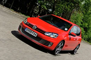 Vw Golf Gti Mk 6 2008 Prints: VW Golf GTI mk 6 2008. Artist: Simon Clay