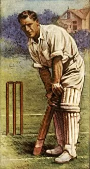 Batsman Collection: W. E. Bates (Glamorgan), 1928. Creator: Unknown