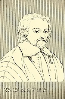 University Of Cambridge Gallery: W. Harvey, (1578-1657), 1830. Creator: Unknown